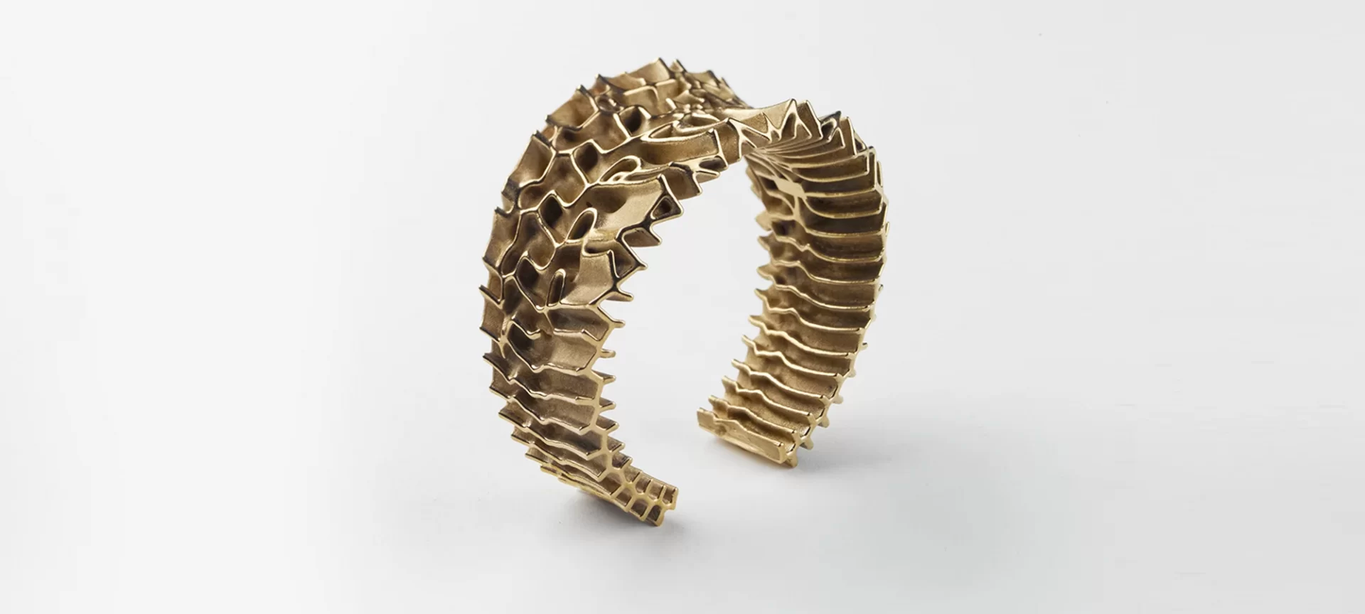 3D printed bronze ring