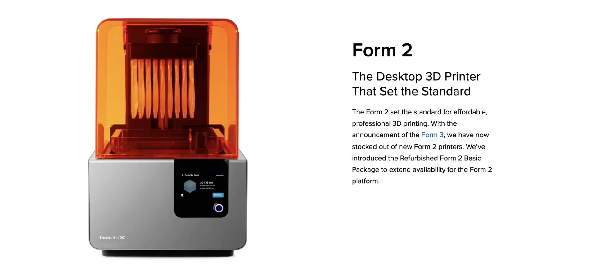 Form 2 by FormLabs