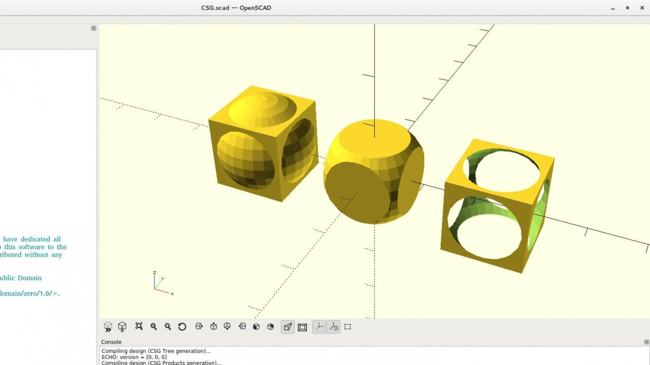 OpenSCAD software