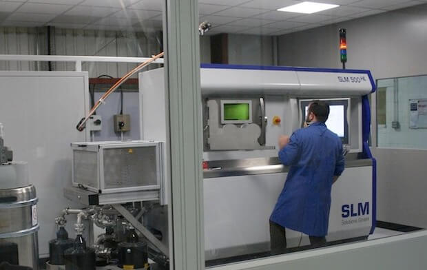 SLM Solutions SLM 500 HL industrial use