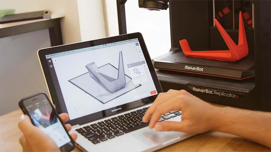 makerbot replicator+ app