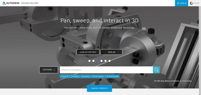 Autodesk Online Gallery