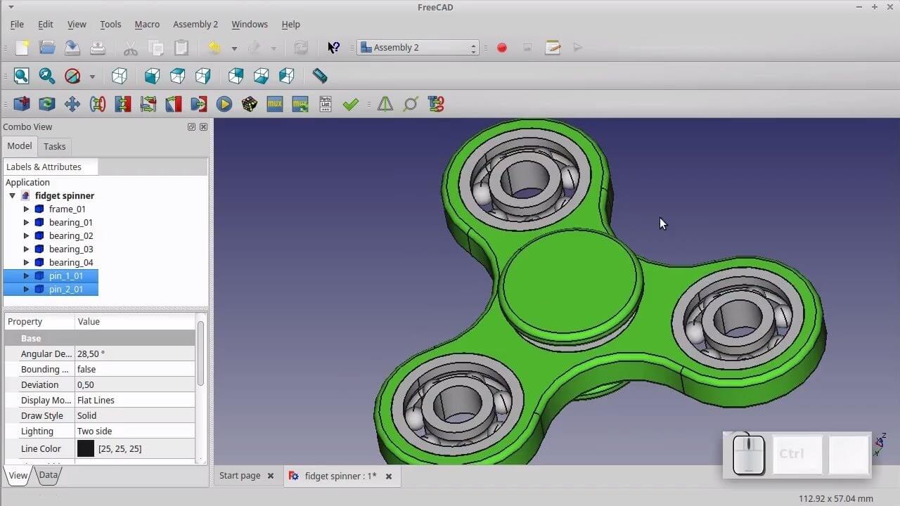 FreeCAD 3d Modeling Software 