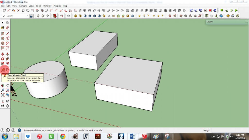SketchUp 3d modeling software
