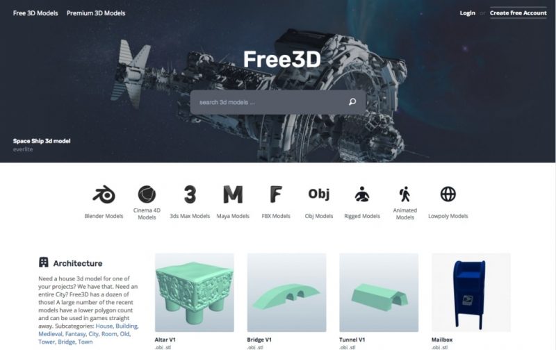 free3d