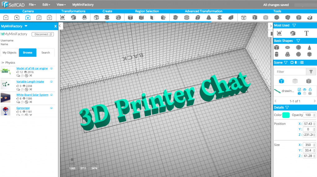 Best 3D Printer Modeling Software for Professionals - SelfCAD 3D MoDeling Software 1024x572