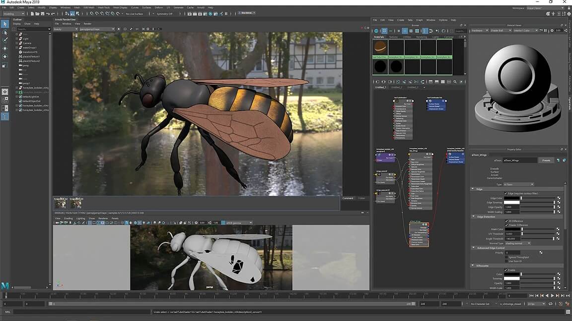 maya 3d modeling software