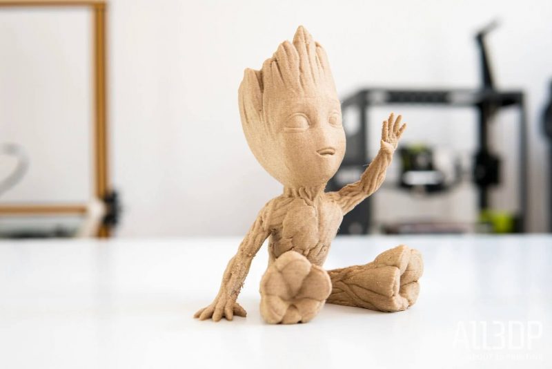 LulzBot Mini 2 3d printed Groot