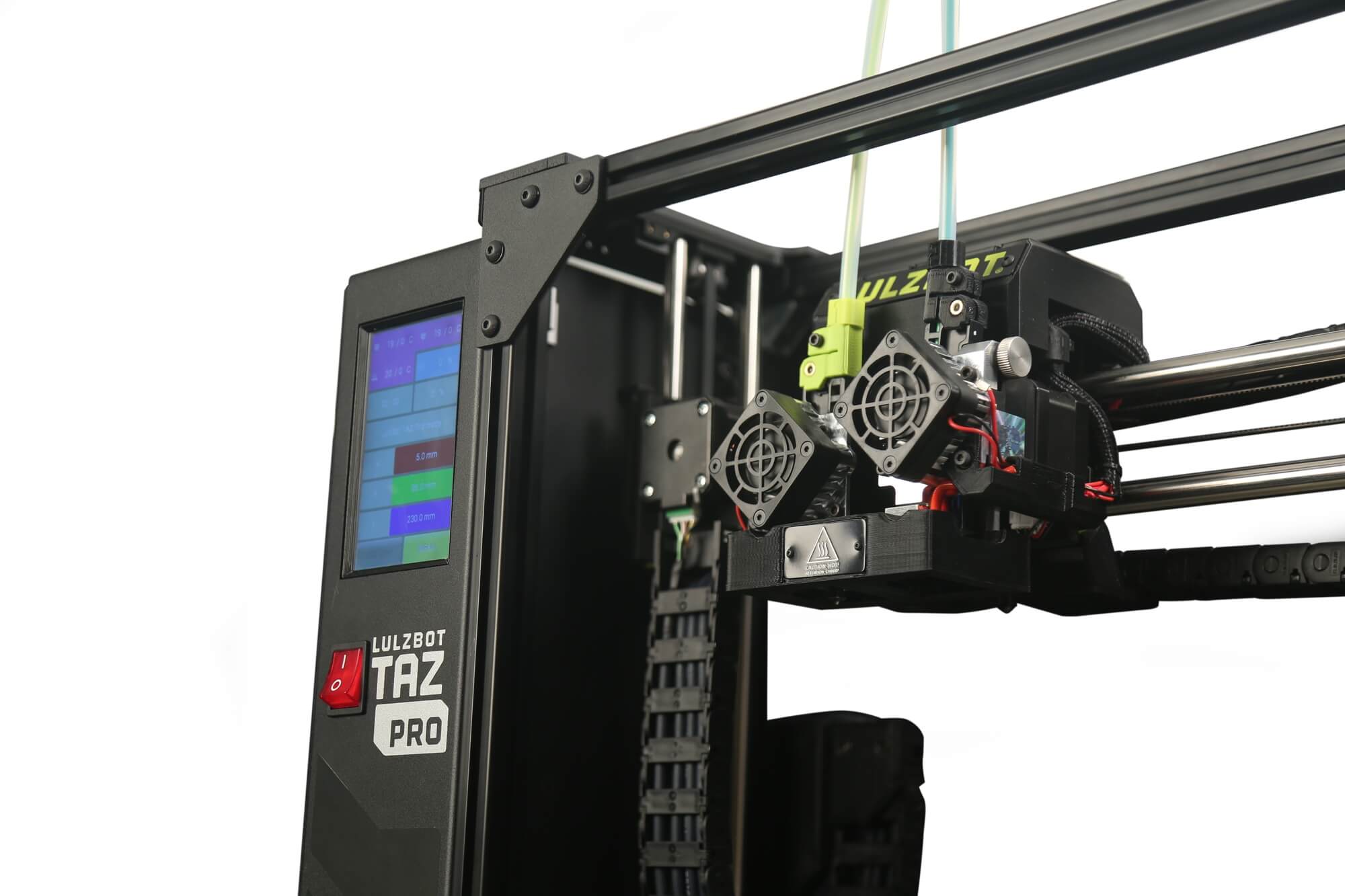 Lulzbot TAZ Pro user interface