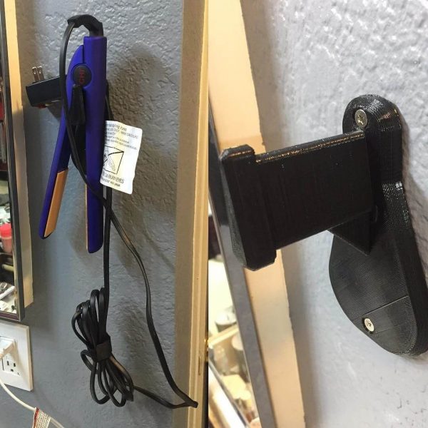 3D Printed Hair Straightener Holder