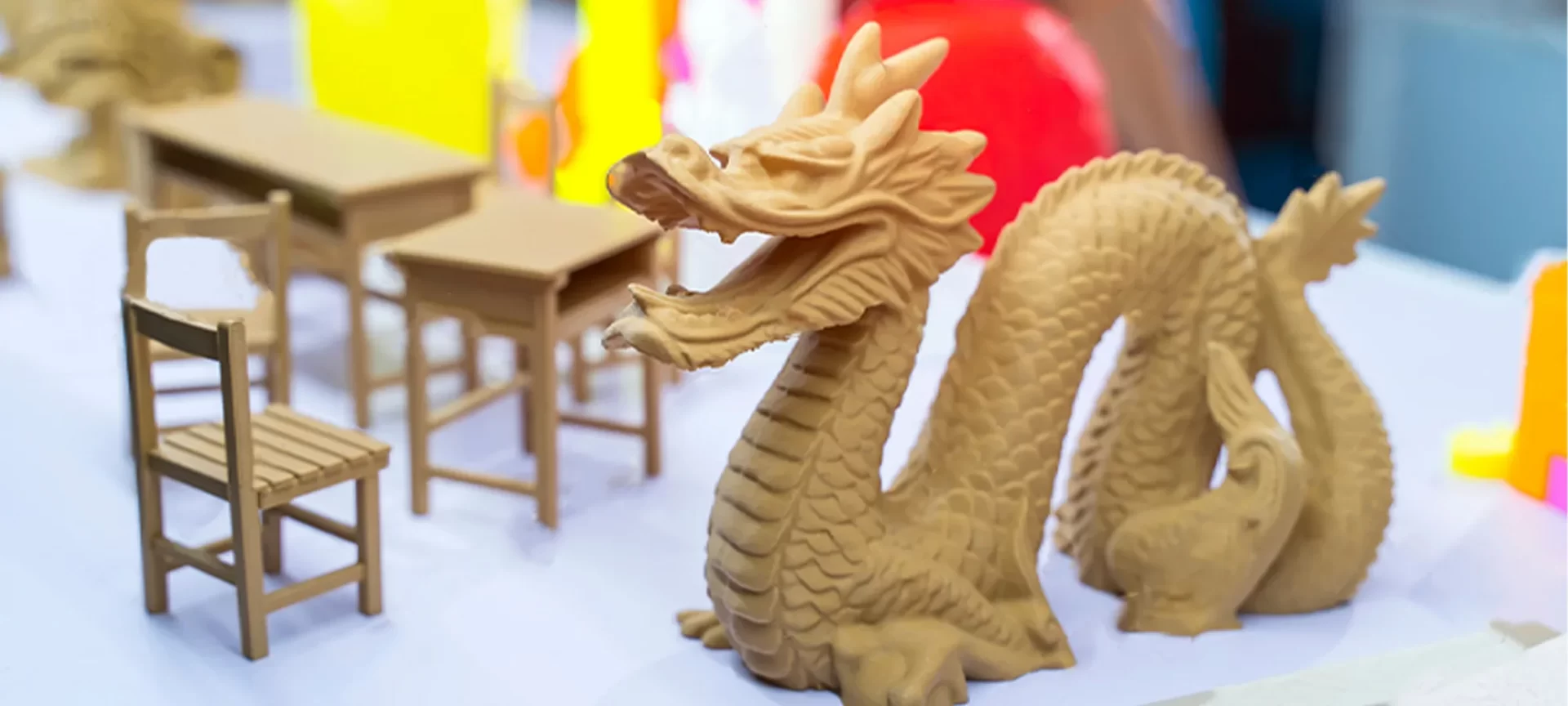 3D printed dragon