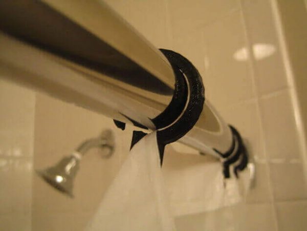 3d printed shower curtain hook