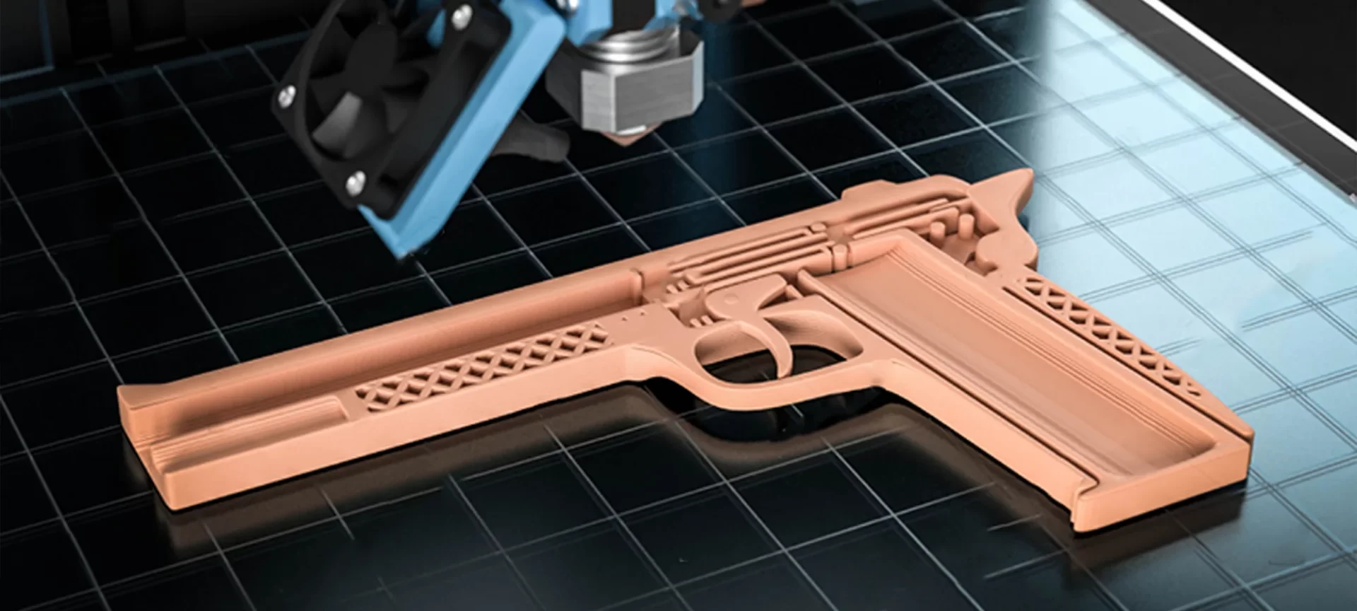 3D printed gun