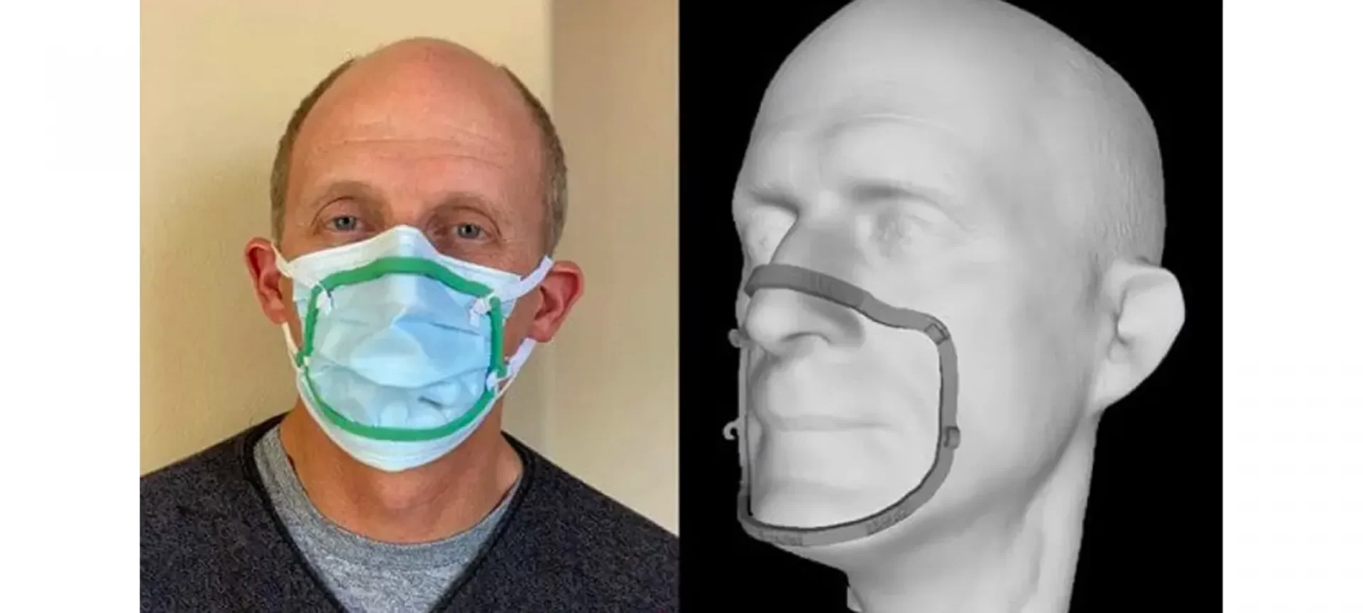 face mask 3D printed