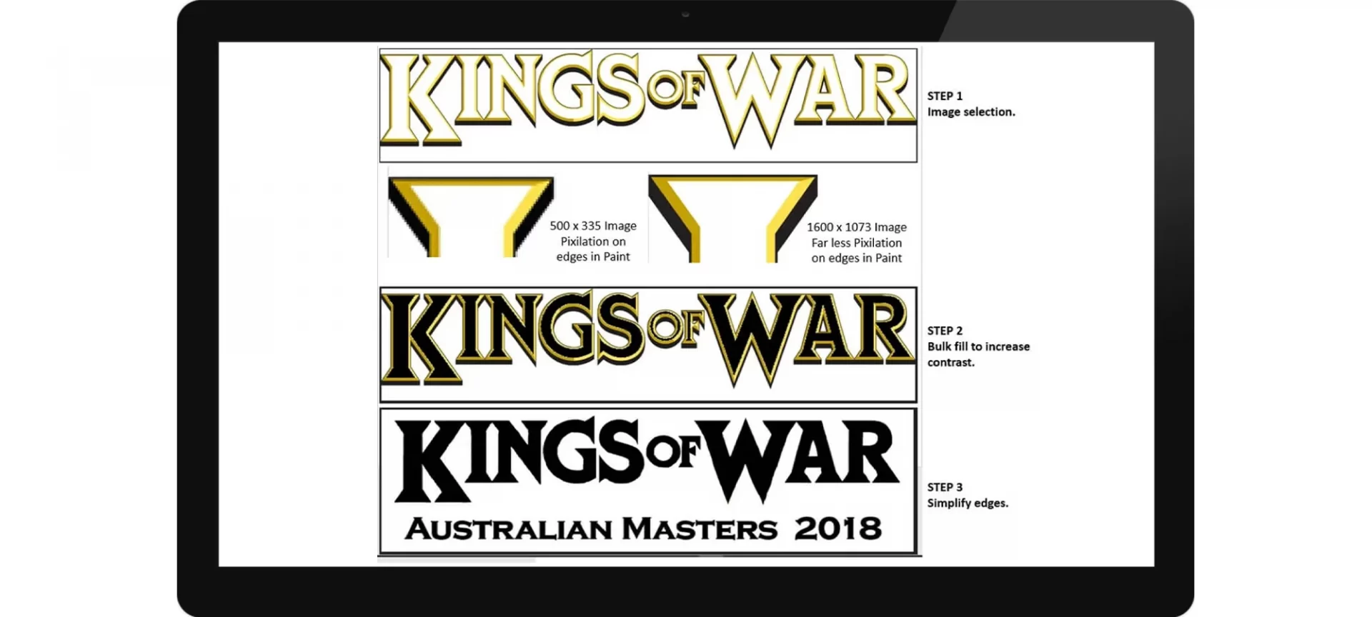 king of war logo