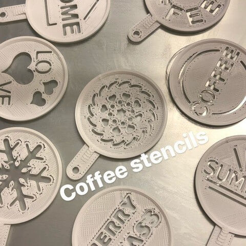 Coffee Stencils