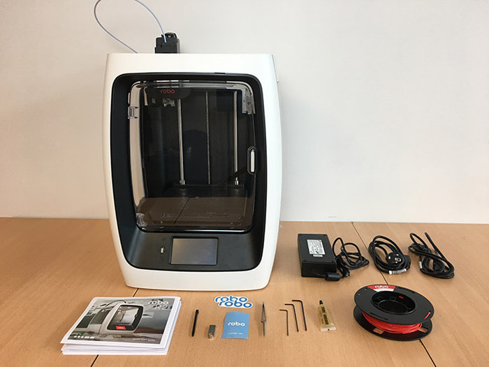 Robo R2 3D Printer unboxing