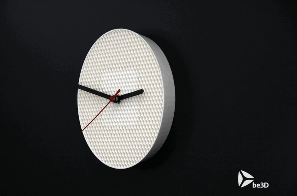 Structure Clock by Be3D