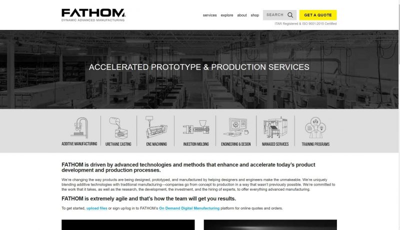 fathom 3d printing service