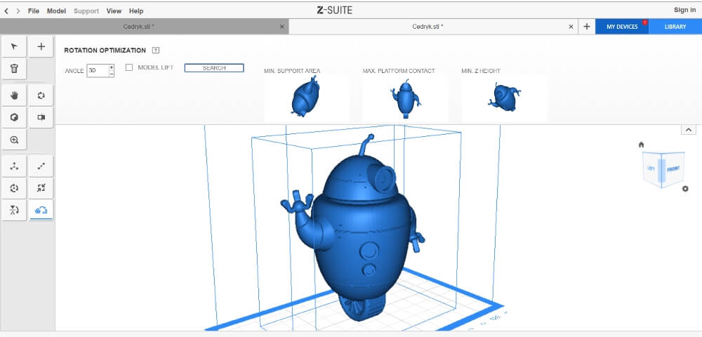 Zortrax-Inkspire-software