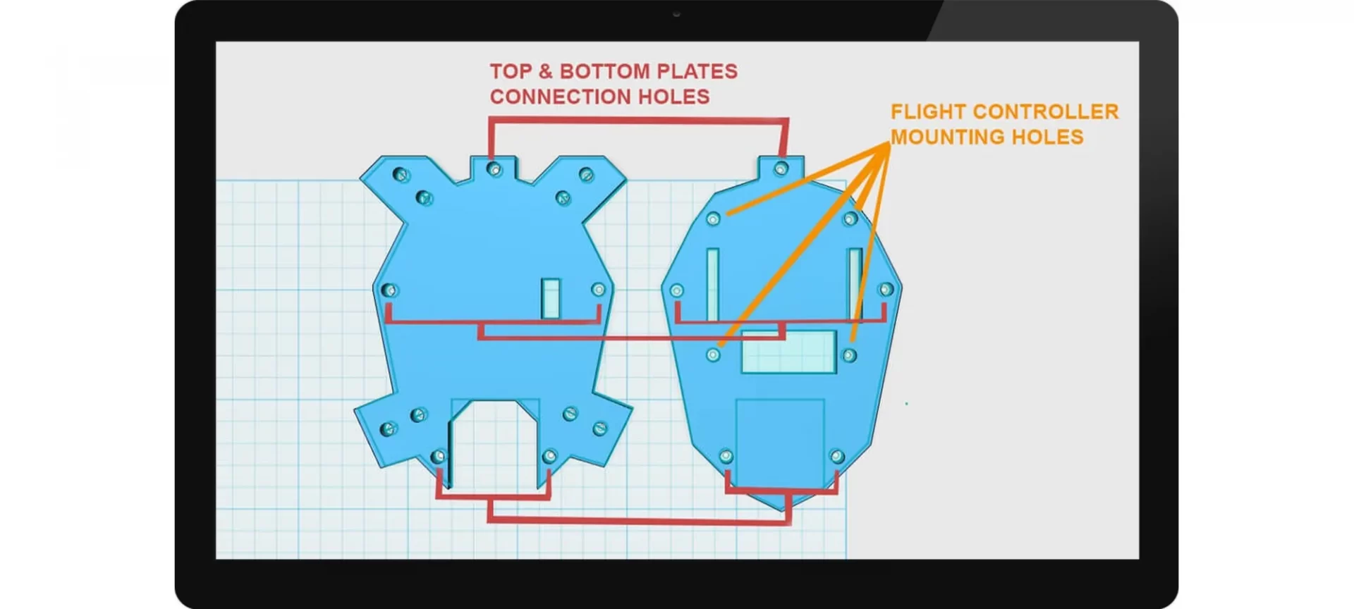 design drone frame