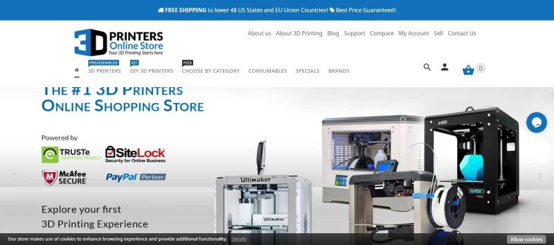 3D Printers Online Store