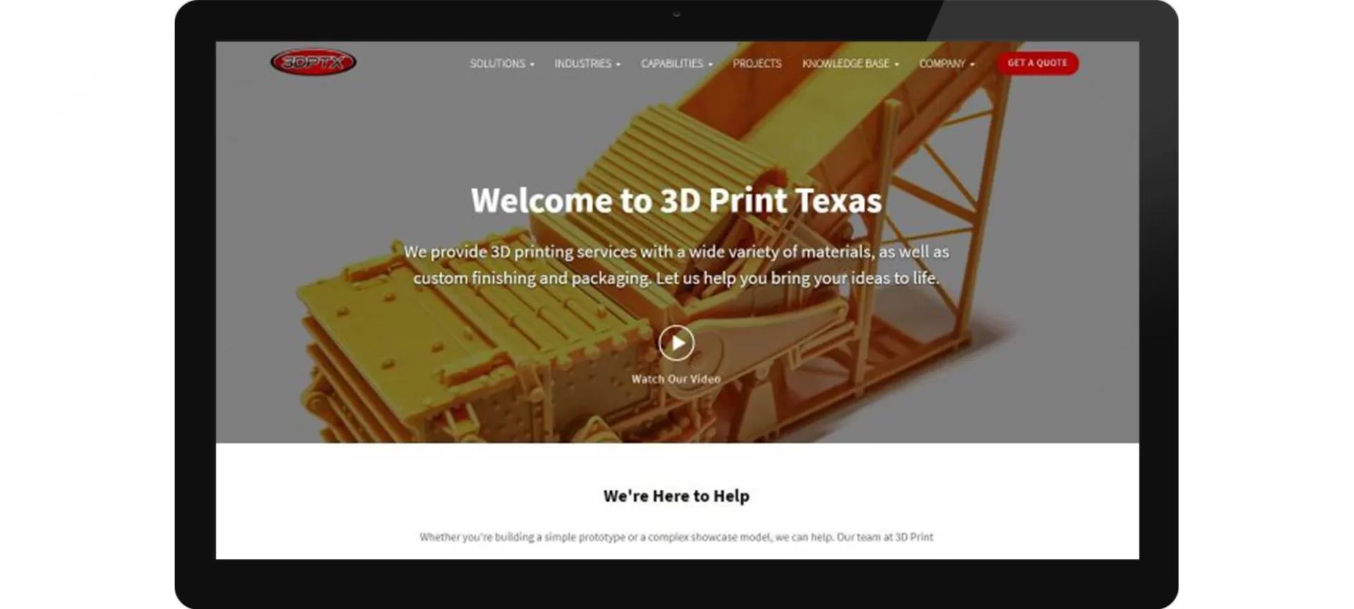 3D print texas