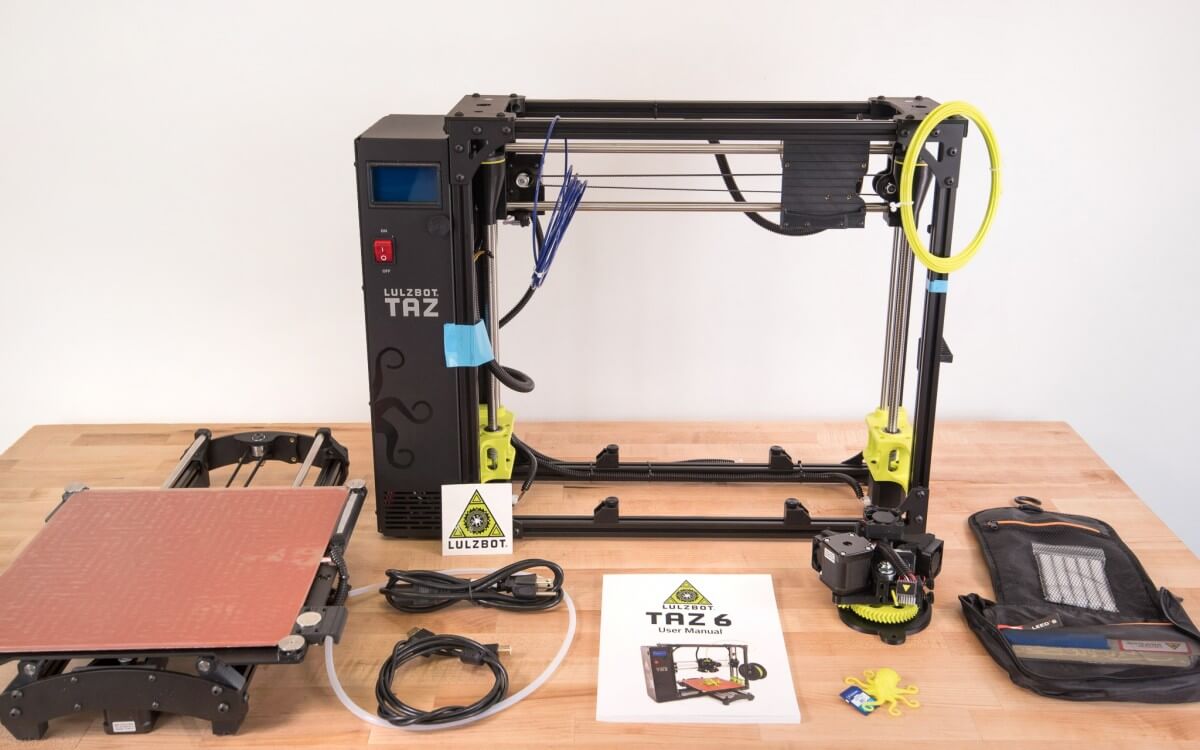 Lulzbot TAZ 6 first impression