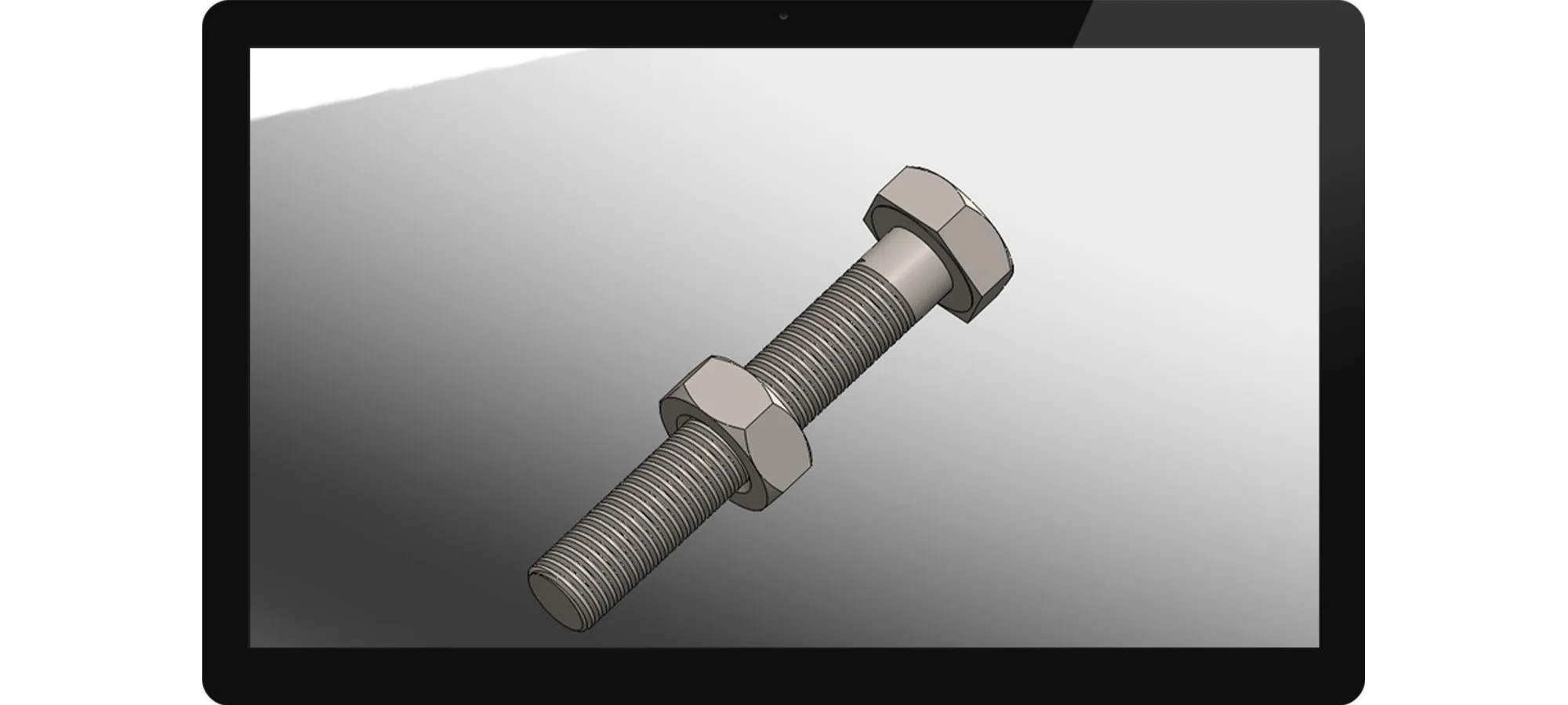3D modeling bolt