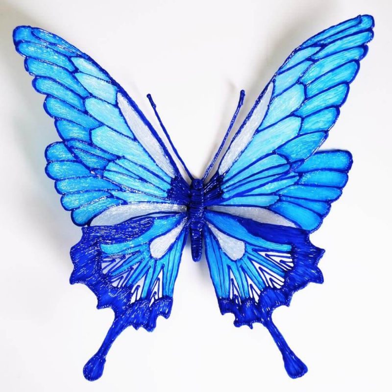 Artificial butterfly