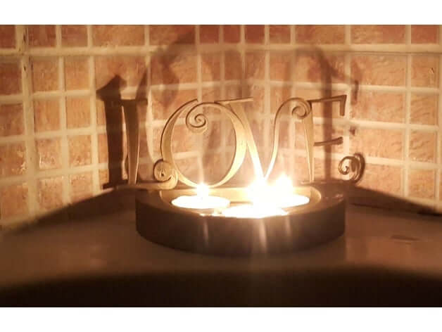 Valentines Floating Candle Holder by acwakeford