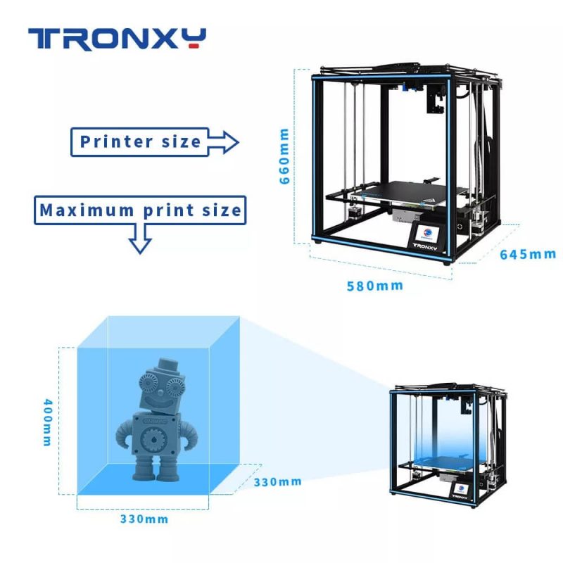 Tronxy X5SA Pro Specifications