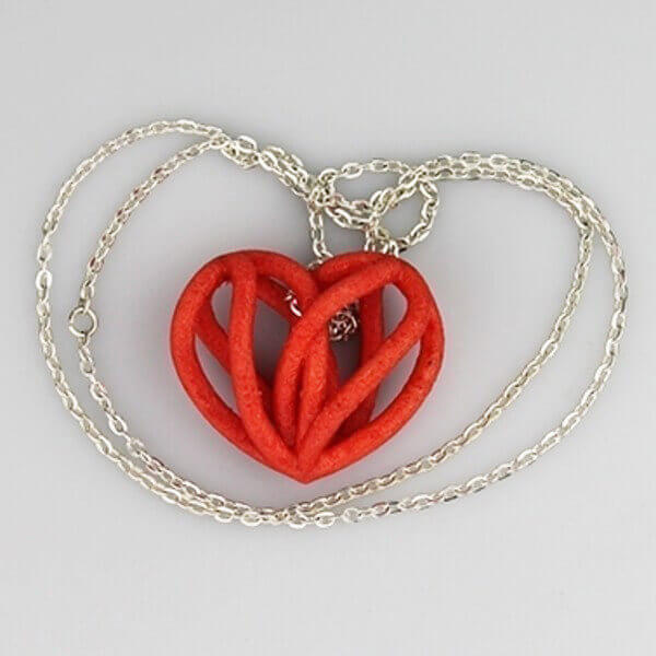 Spiral heart pendant by ideamx