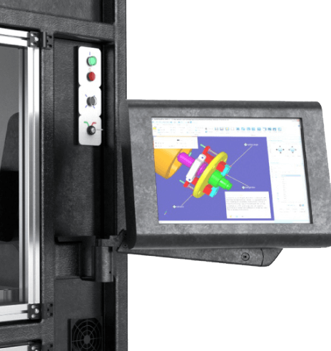 Stratasys V650 Flex 3D Printer Solid view build