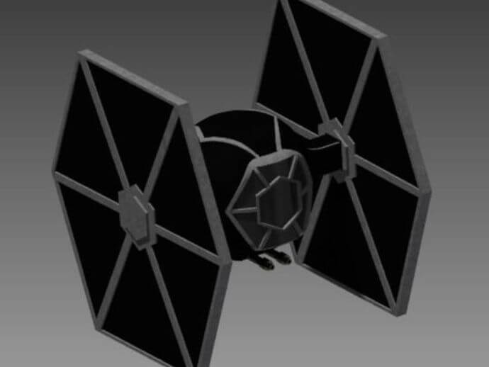 Tie Fighter by AssertiveWall