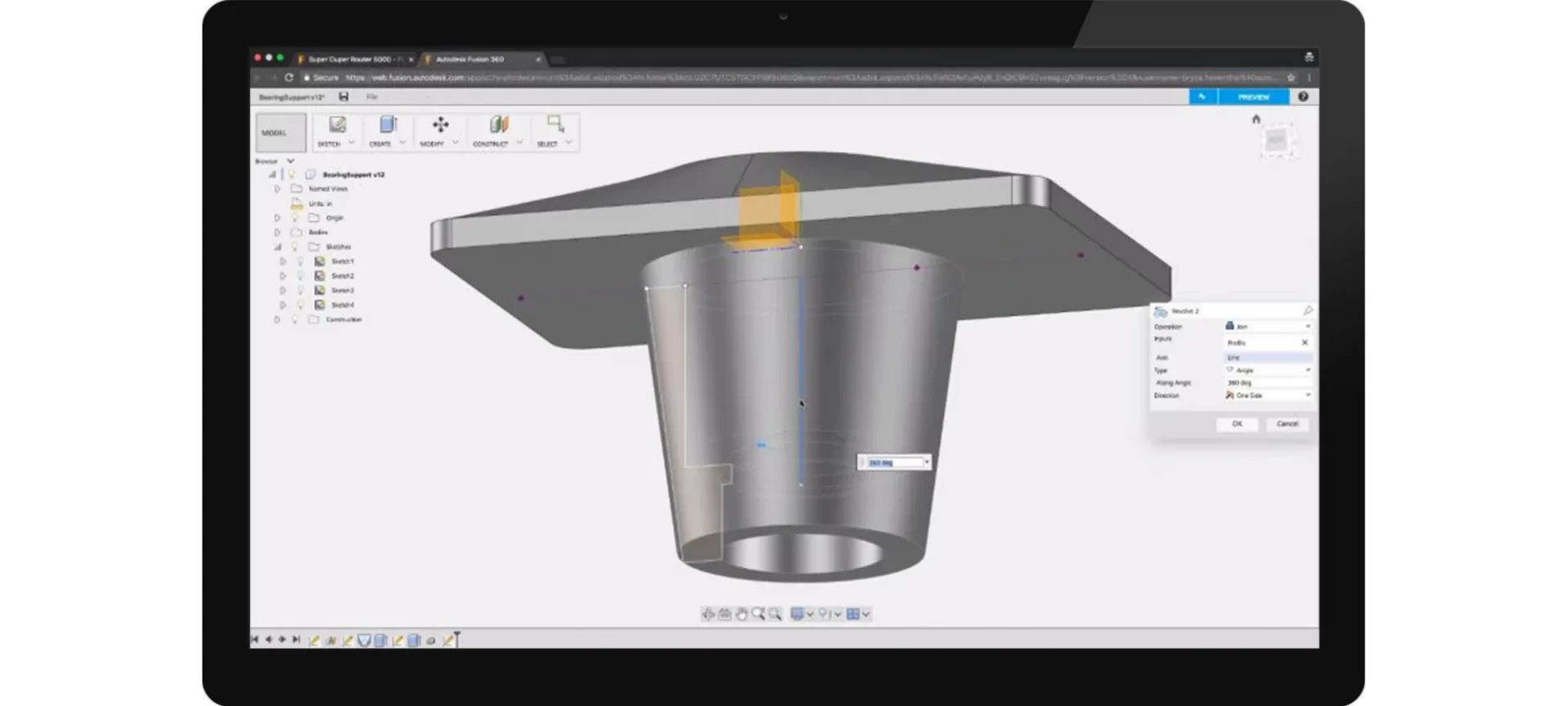 fusion 360 browser