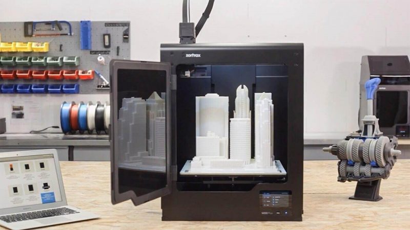zortrax m300 plus 3d printer impression