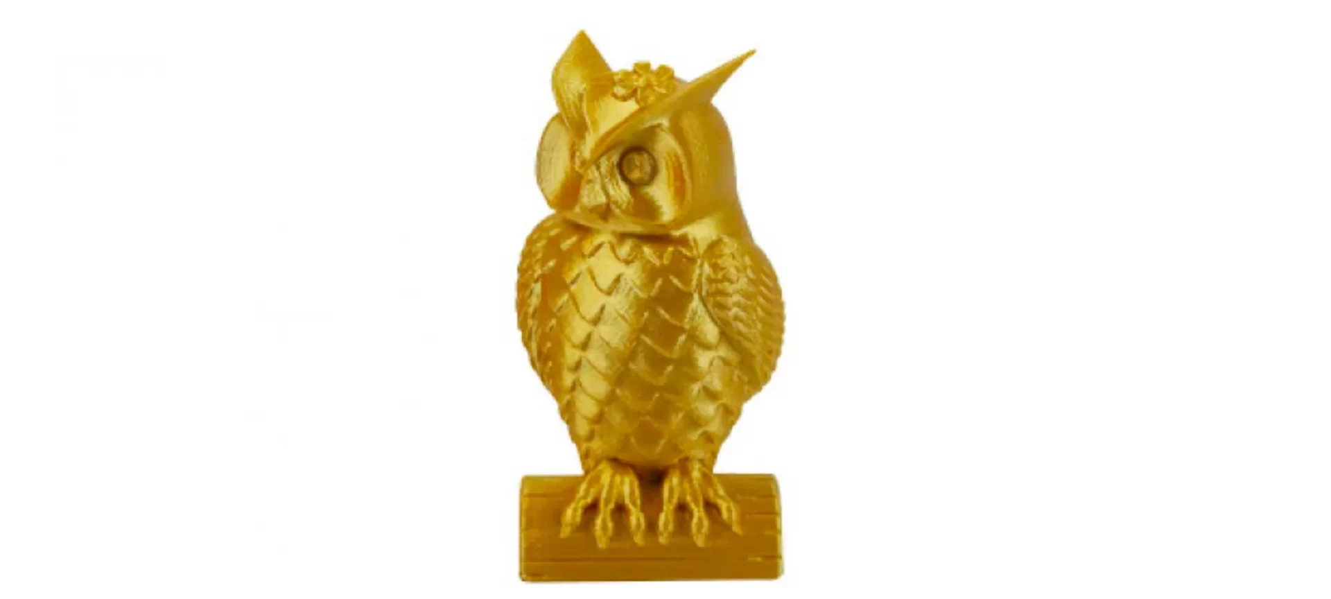 3D printed owl