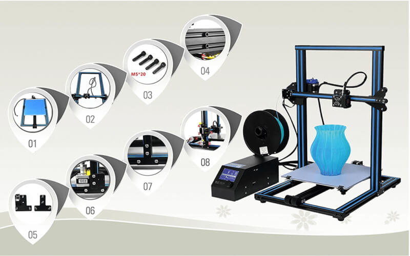 Creality CR-10 features