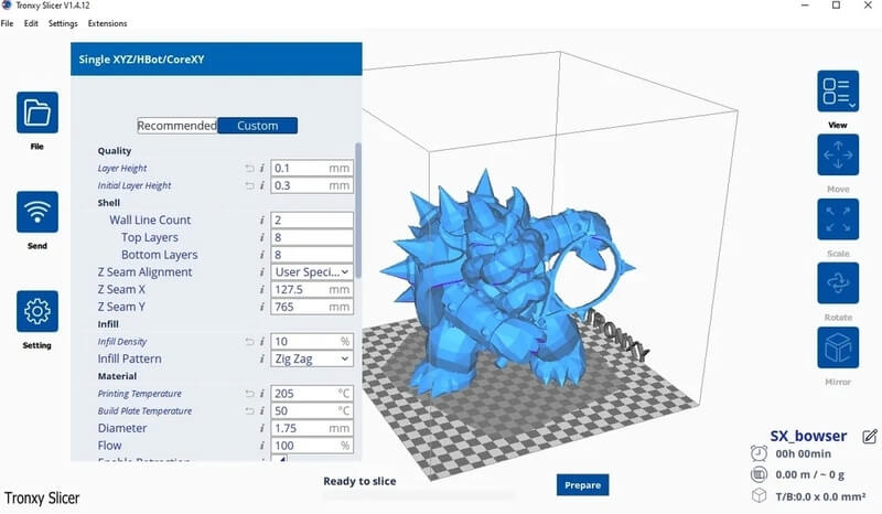 tronxy xy-2 pro 3d printer