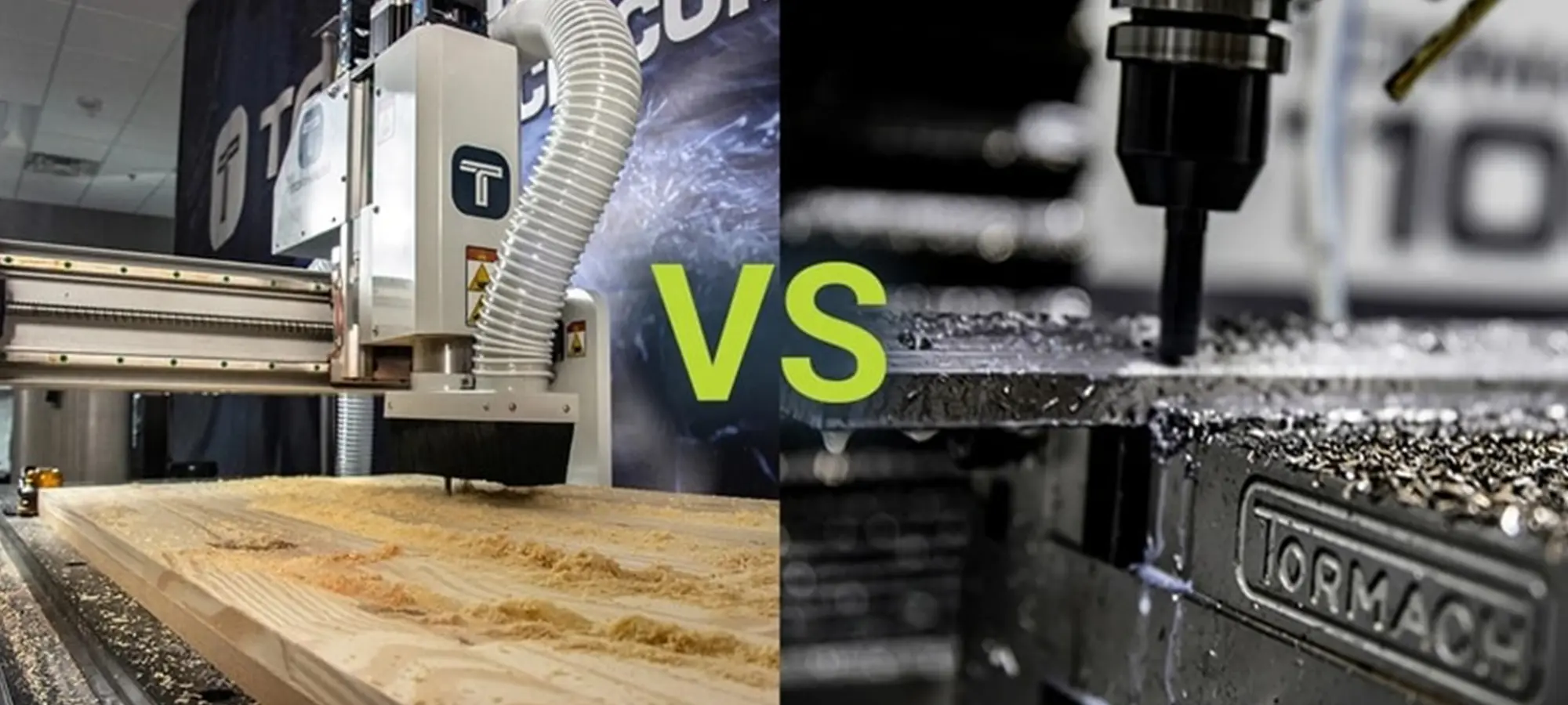 CNC Router vs CNC Milling