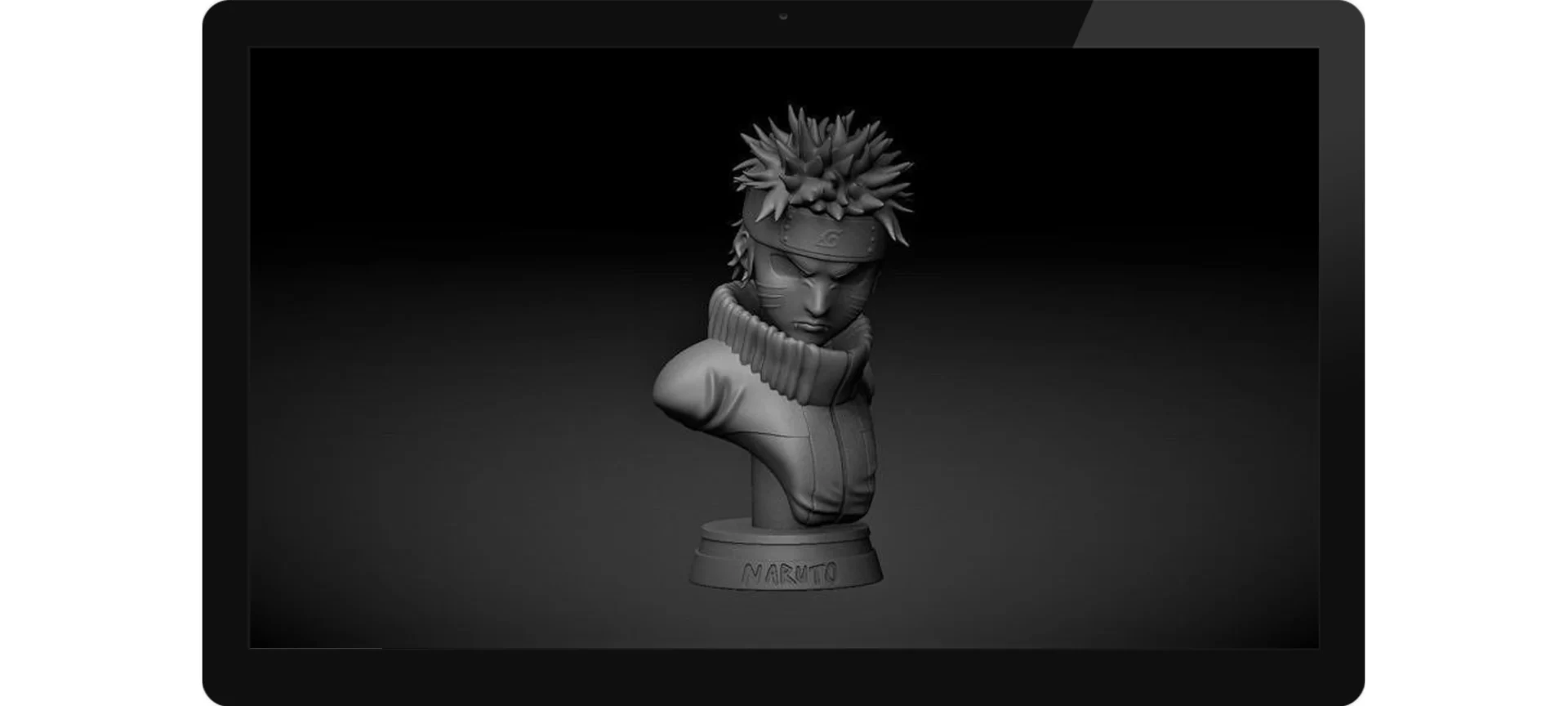 Free STL file Naruto Silhouette 👤・3D print object to download・Cults