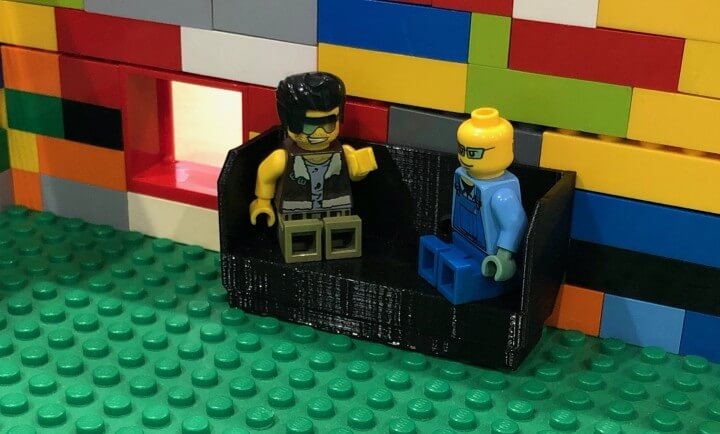 Minifig Couch