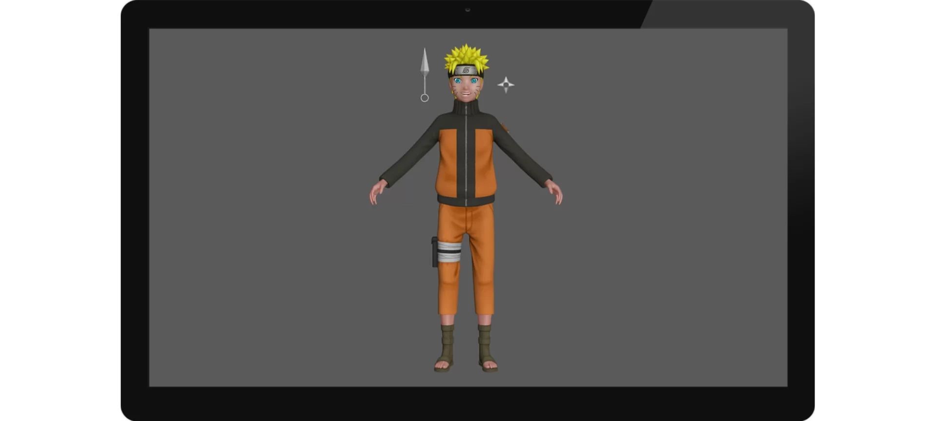 STL file NARUTO & SASUKE 💬・Model to download and 3D print・Cults