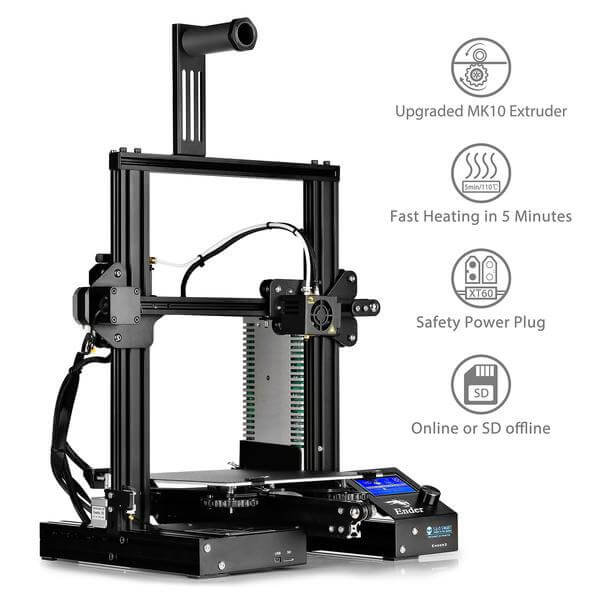 Sainsmart x Creality Ender 3 features