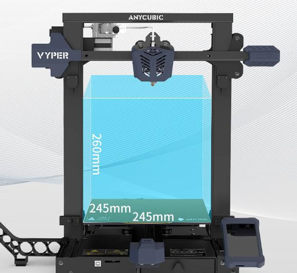 anycubic vyper 3d printer specs