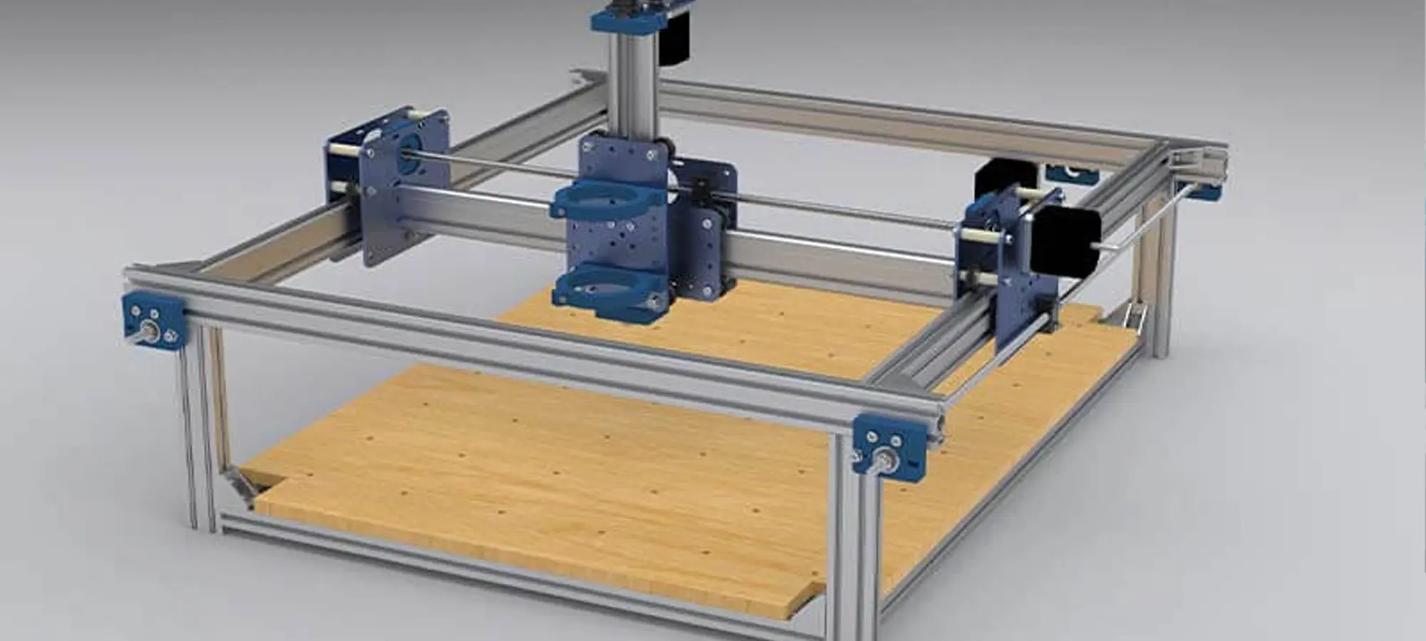 cnc machine bed