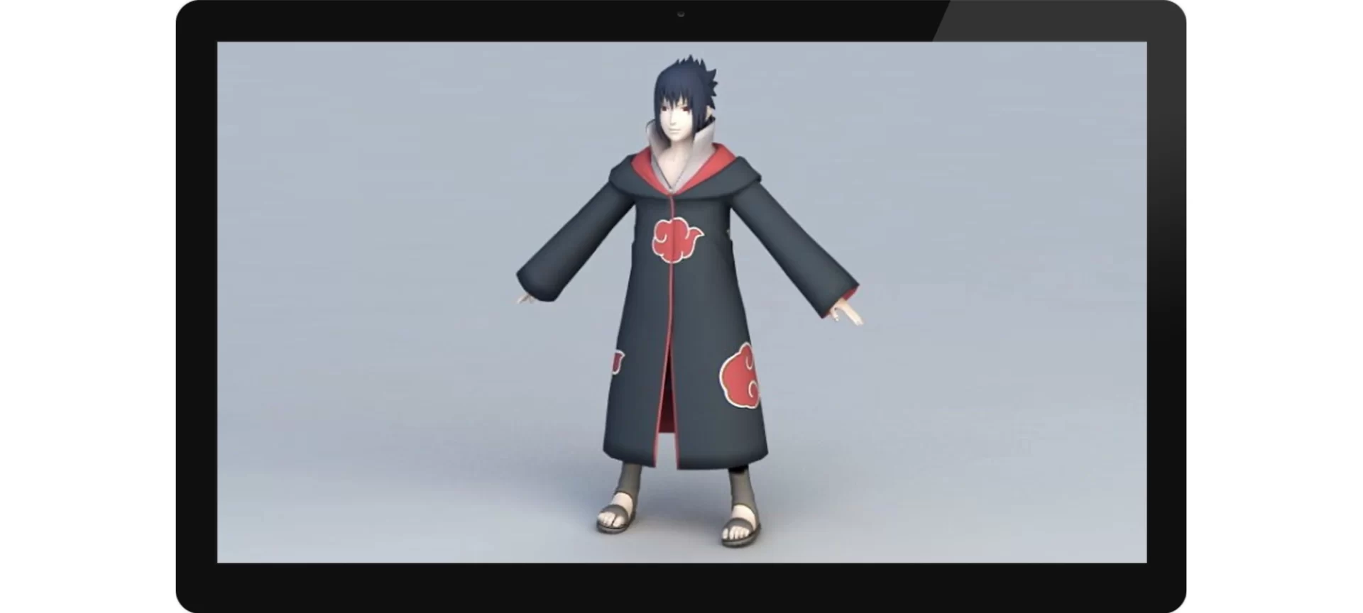 sasuke uchiha 3D model