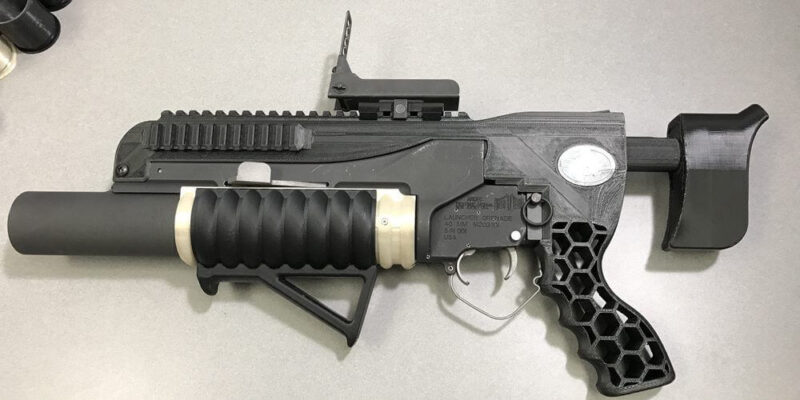 3D printed weapons for the military