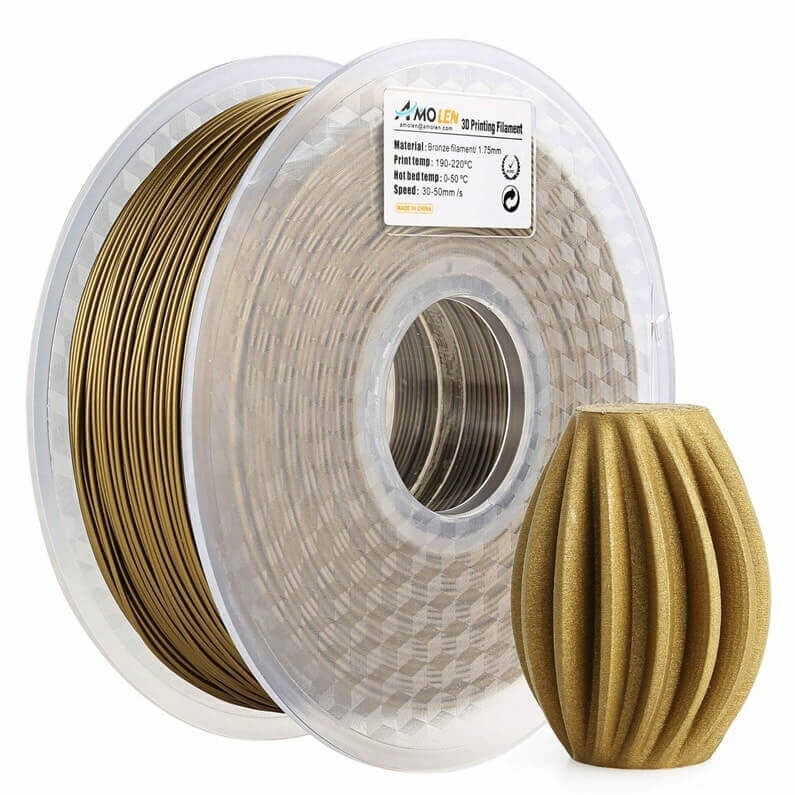 A Complete Guide to Bronze PLA - The Basics & Best Brands - Pick 3D Printer